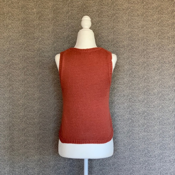 💫✨Burnt Orange Sweater Knit Crop Top✨💫 - Picture 3 of 3